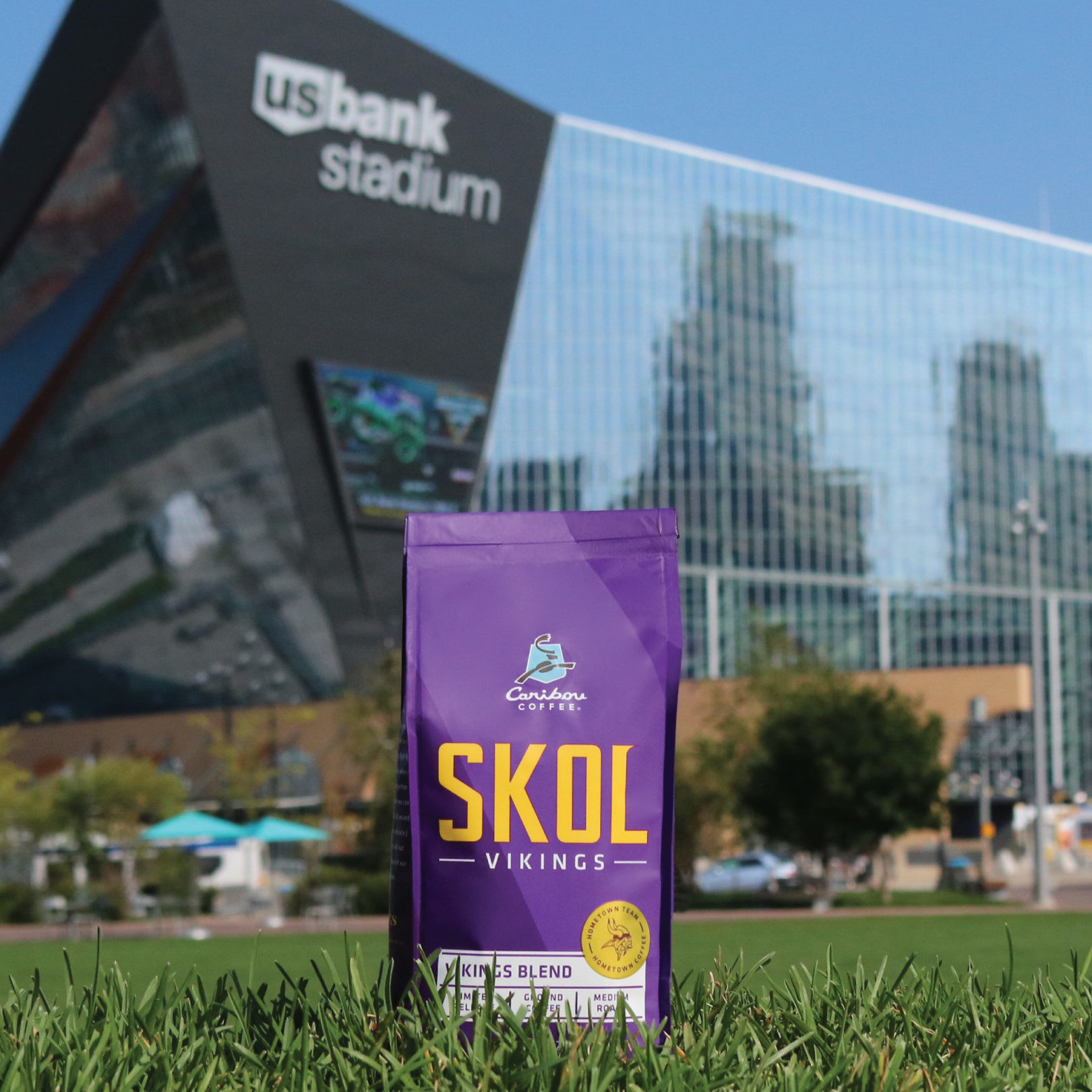 Caribou Coffee SKOL Vikings Blend | Cue